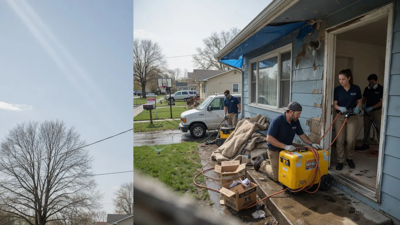 Basement Flood Cleanup in Nashville, IL near me